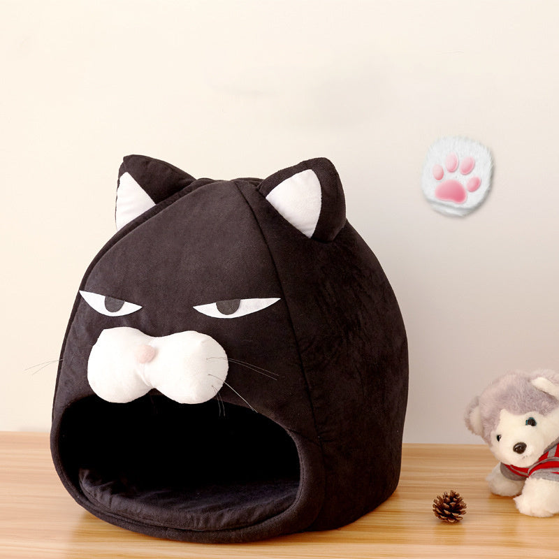 Snuggle Spot – Soft, Warm Bed for Happy Cats