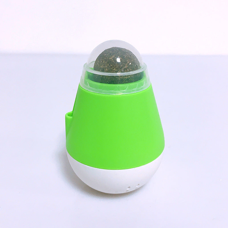 WobbleWhiskers™ – Catnip Tumbler Toy for Happy Cats