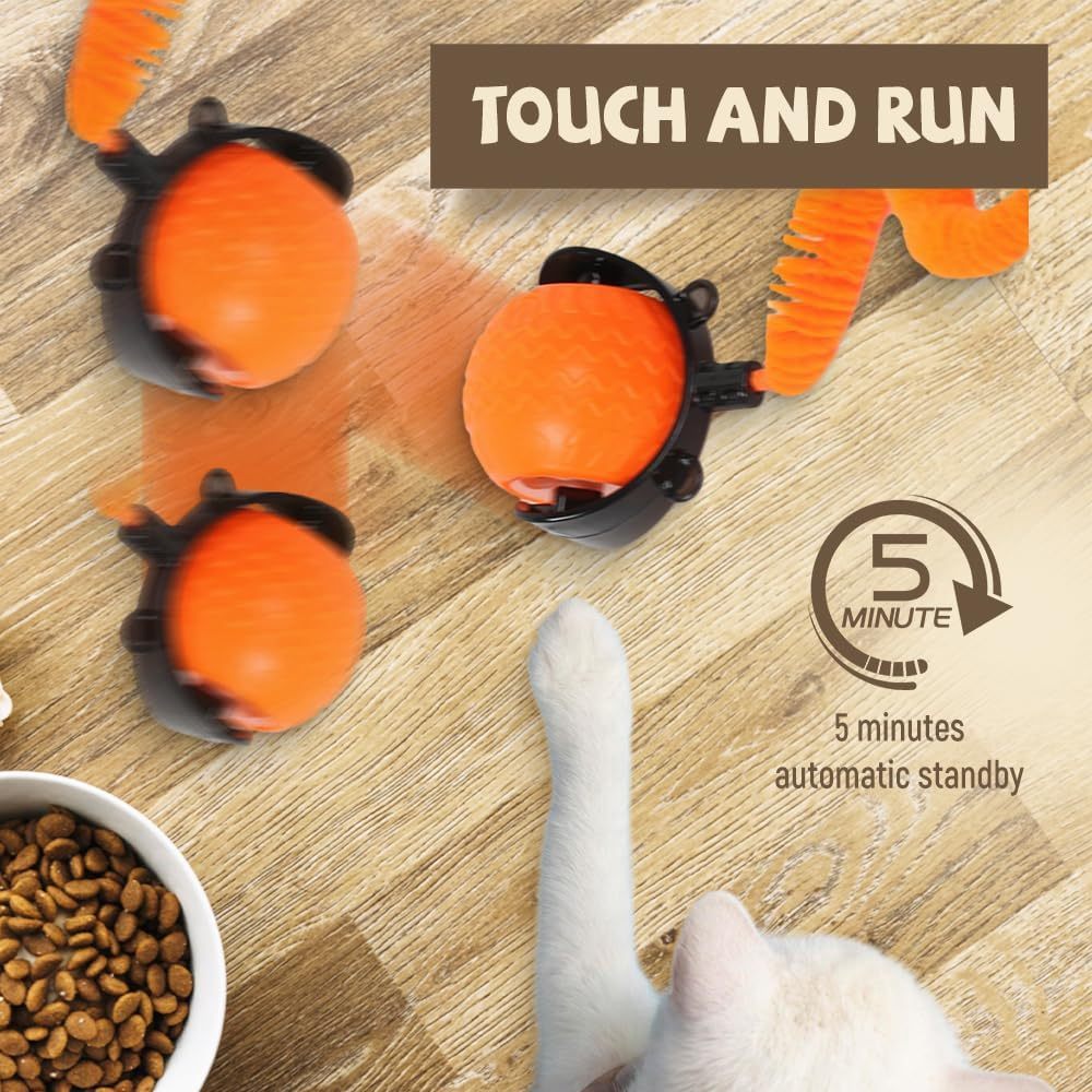 Smart Rolling Cat Toy – Let the Zoomies Begin!