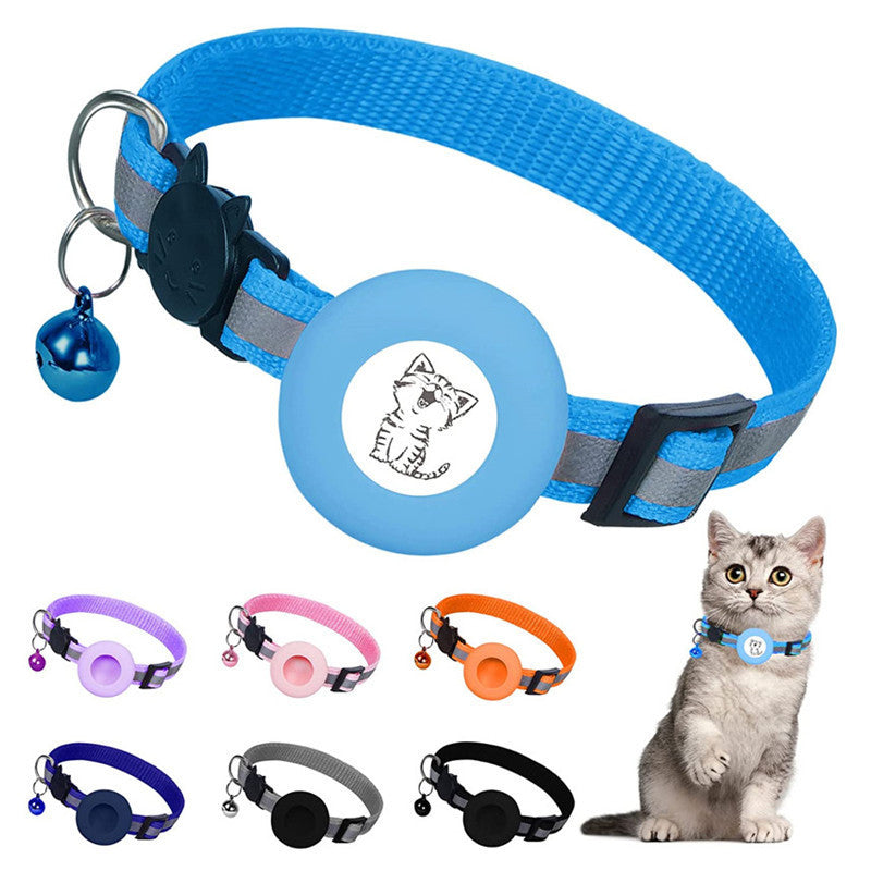 Smart Kitty Collar – AirTag Holder and Reflective Safety