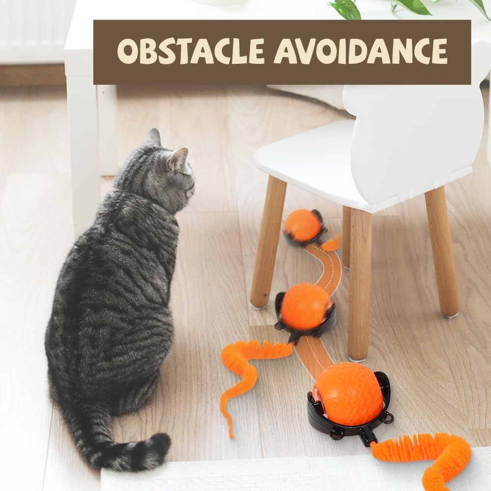 Smart Rolling Cat Toy – Let the Zoomies Begin!