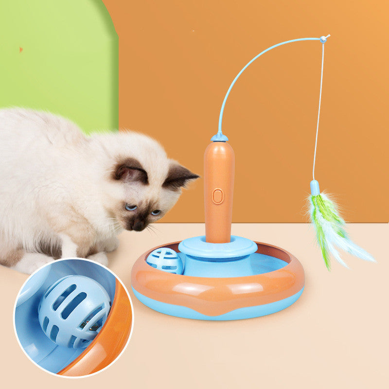 SpinnyPaws™ – Wobble, Bat, and Pounce in One Toy