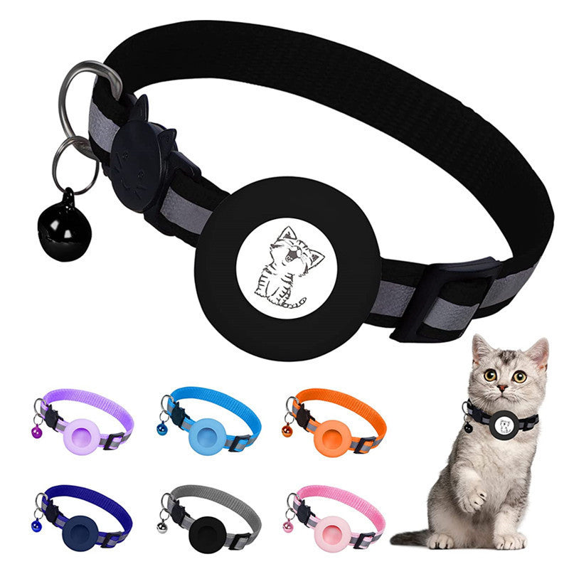 Smart Kitty Collar – AirTag Holder and Reflective Safety