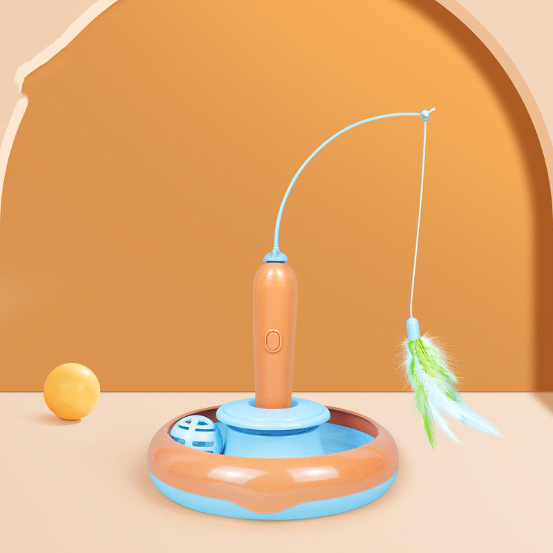 SpinnyPaws™ – Wobble, Bat, and Pounce in One Toy